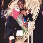 Retrato de Edina, Miss Cabo Verde Luxembourg 1998