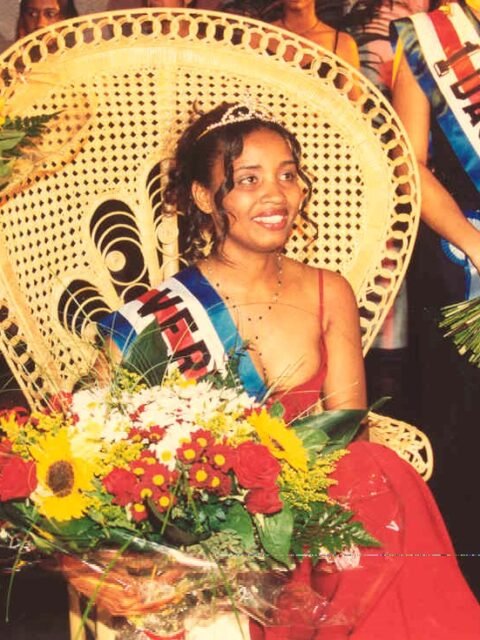 Retrato de Nelida, Miss Cabo Verde Luxembourg 1999
