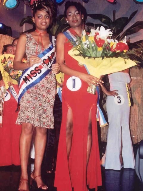Retrato de Ludmila, Miss Cabo Verde Luxembourg 2002