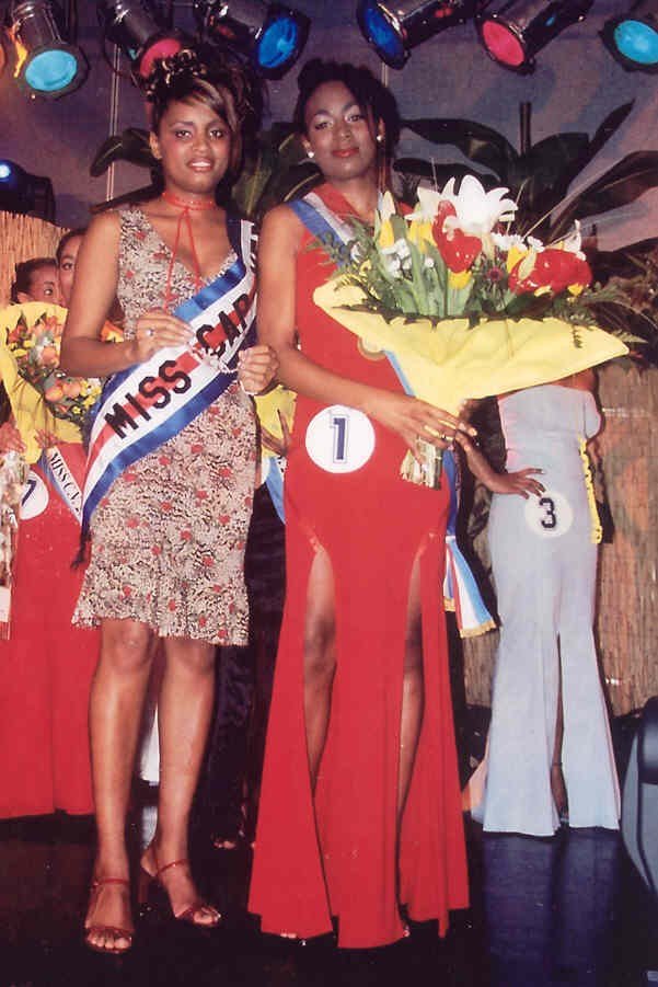 Retrato de Ludmila, Miss Cabo Verde Luxembourg 2002