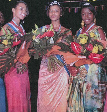 Retrato de Claudia, Miss Cabo Verde Luxembourg 2010