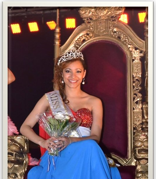 Retrato de Jann, Miss Cabo Verde Luxembourg 2014